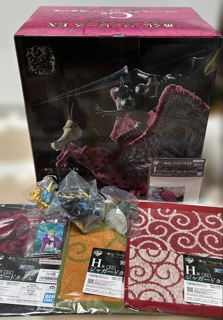 一番くじ　ワンピースEX 悪魔を宿す者達 魂豪示像 C賞、Ｆ賞、G賞、H賞、I賞