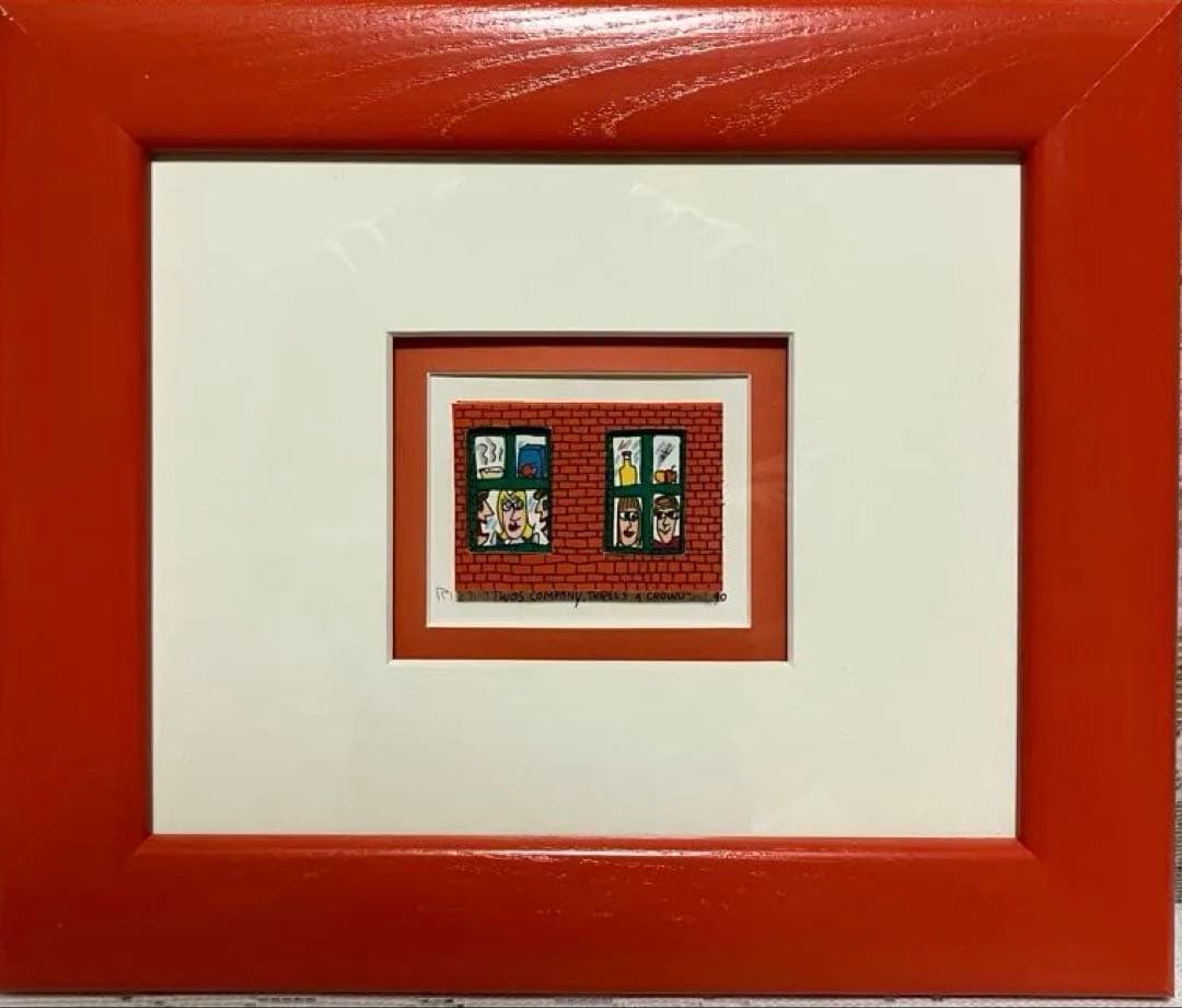 ジェームスリジィ3Dシルクスクリーン