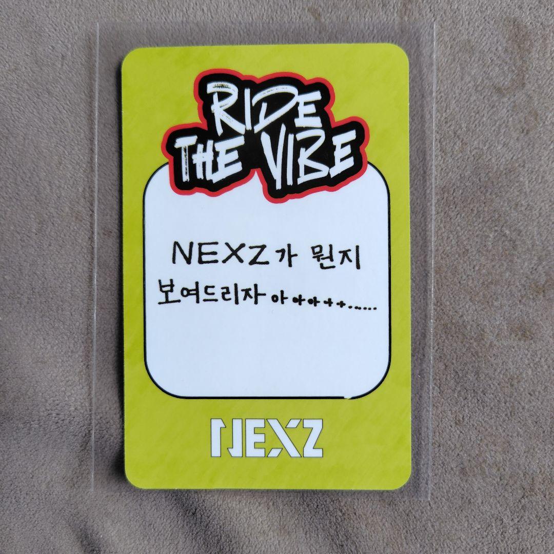NEXZ Ride The Vibe トモヤ TOMOYA トレカ - メルカリ