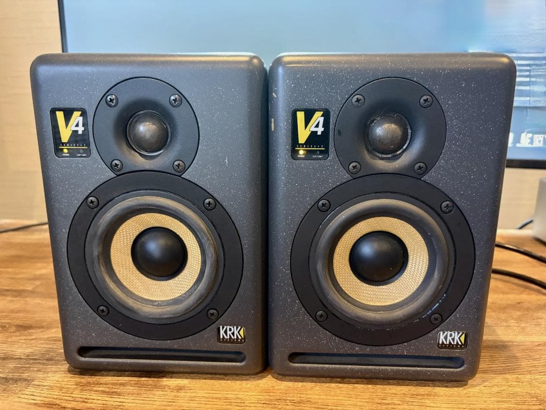 【ジャンク】KRK V4 series2 スタジオモニタースピーカー (ペア)