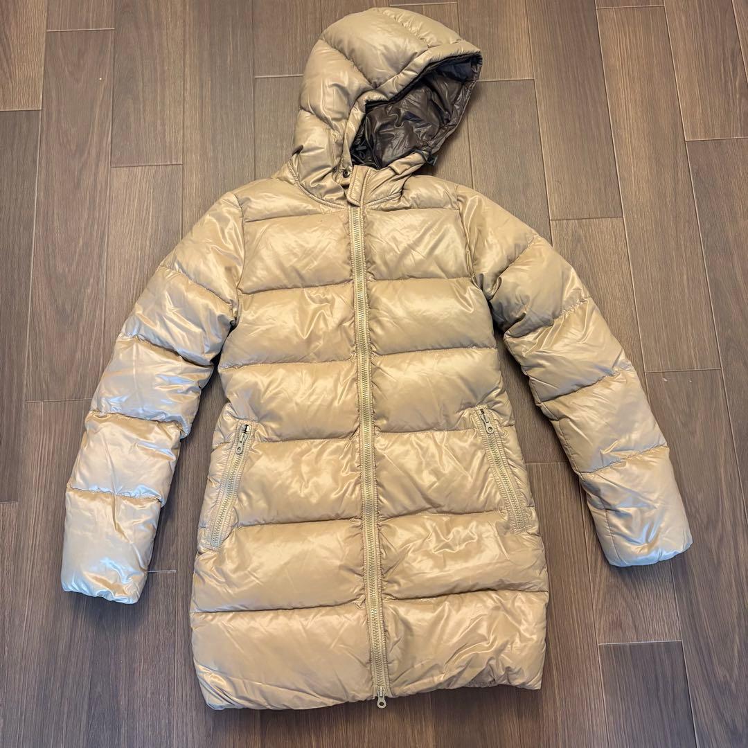 DUVETICA デュベティカ ロングダウンコート 38 シャンパンベージュ