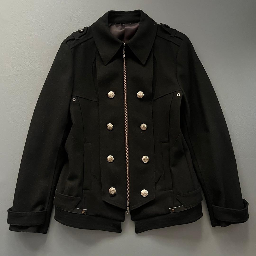 00s y2k archive PPFM ナポレオンジャケット M ダブルジップ