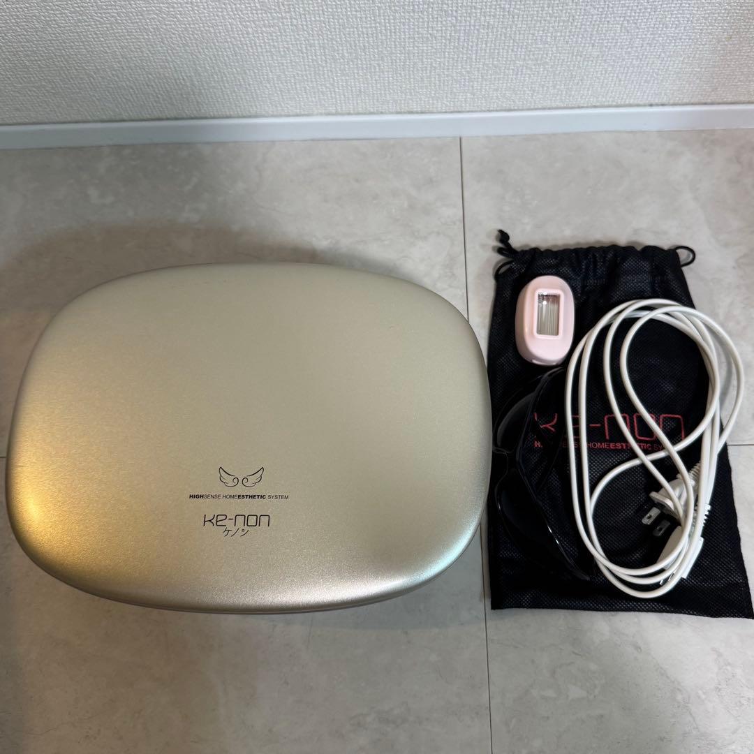 ケノン 8.0 脱毛器　シャンパンゴールド取扱説明書付き