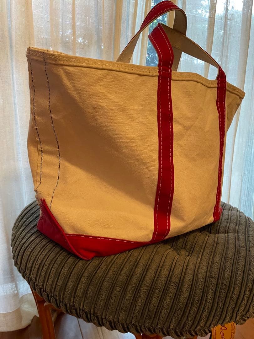 赤Zip XL 80s L.L.Bean BOTE&TOTE ガイドステッチ2本