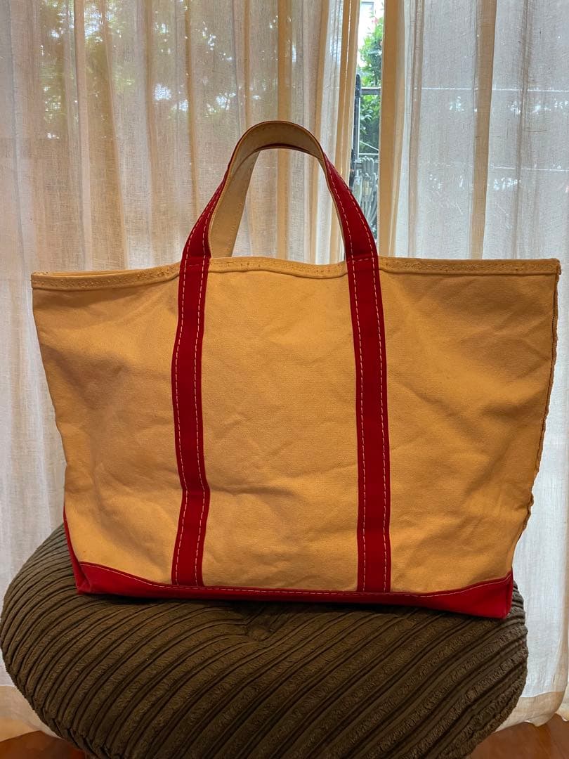 赤Zip XL 80s L.L.Bean BOTE&TOTE ガイドステッチ2本