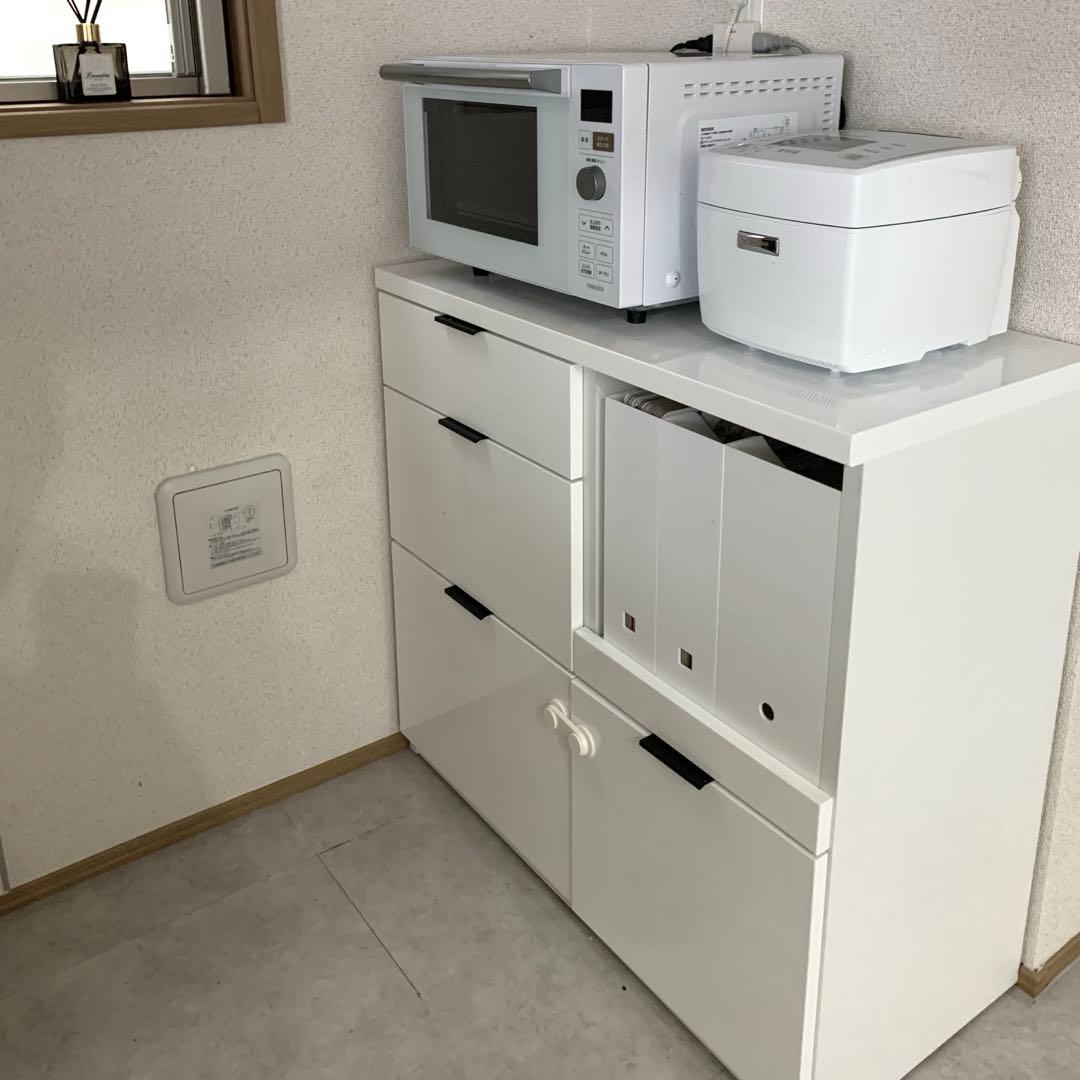 ニトリ（エトナ90CT WH）キッチンカウンター