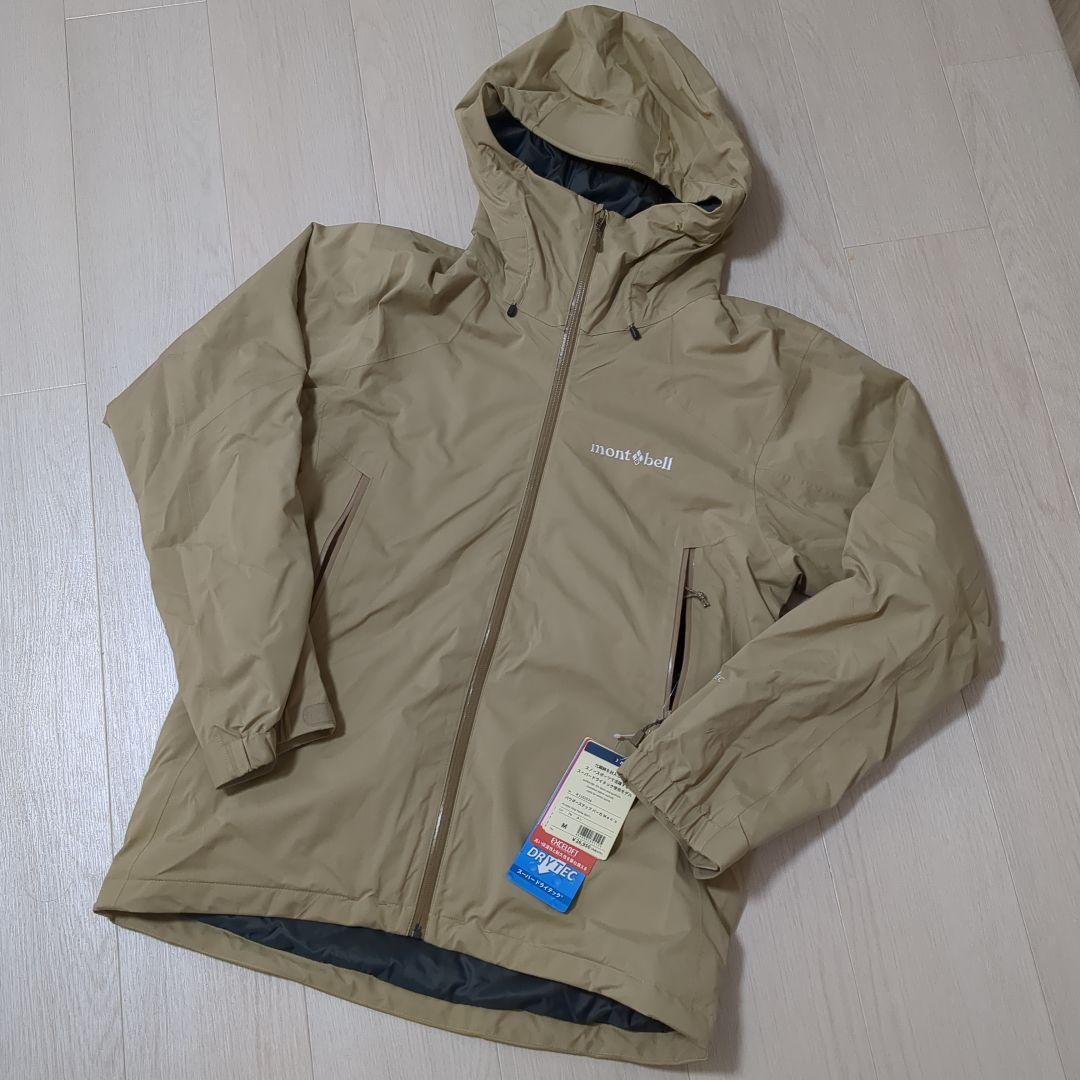 新品】mont-bellパウダーステップ パーカ Men's М タン - メルカリ