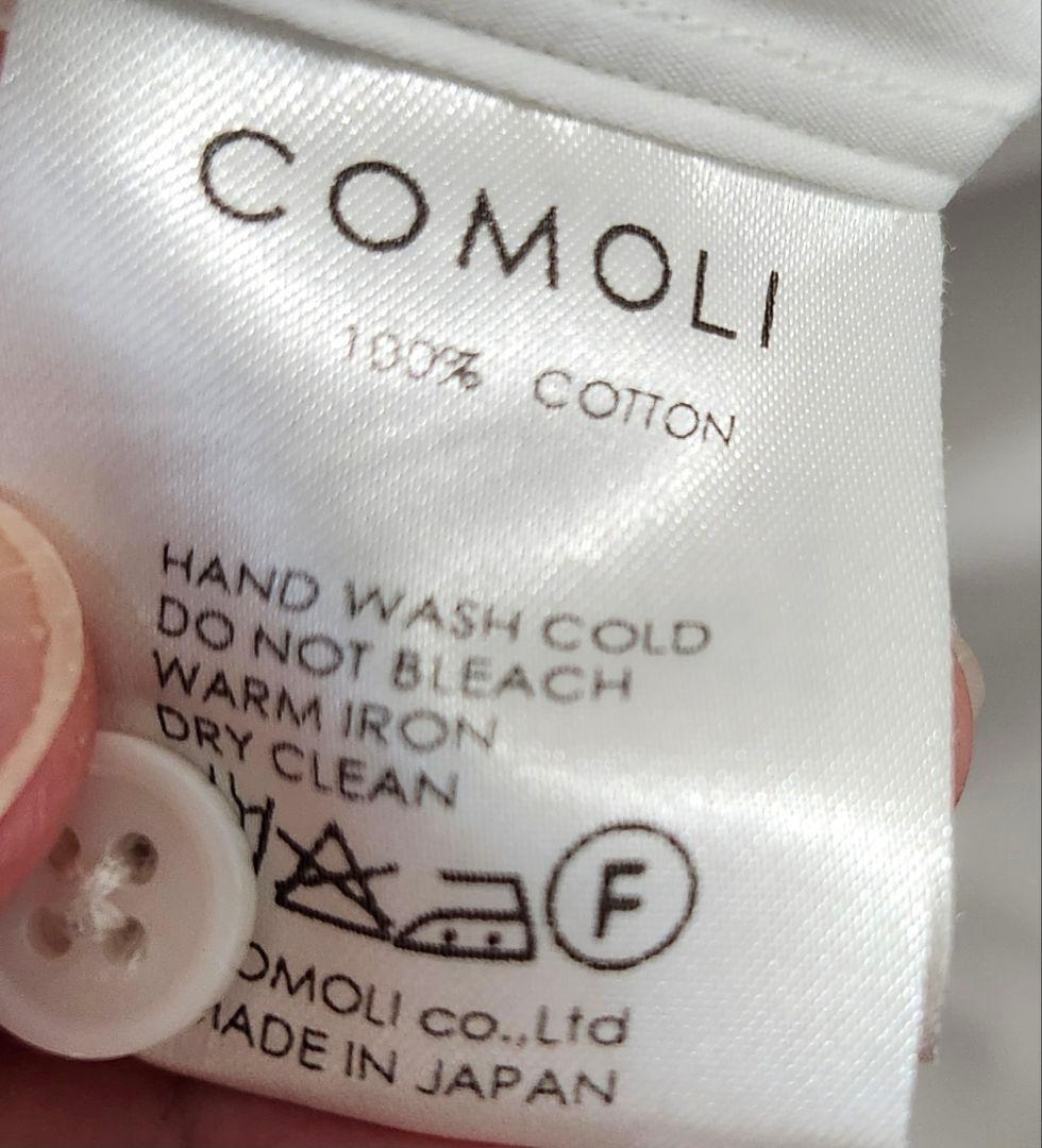 専用 COMOLI ホワイトシャツ 100%コットン サイズ1 - メルカリ