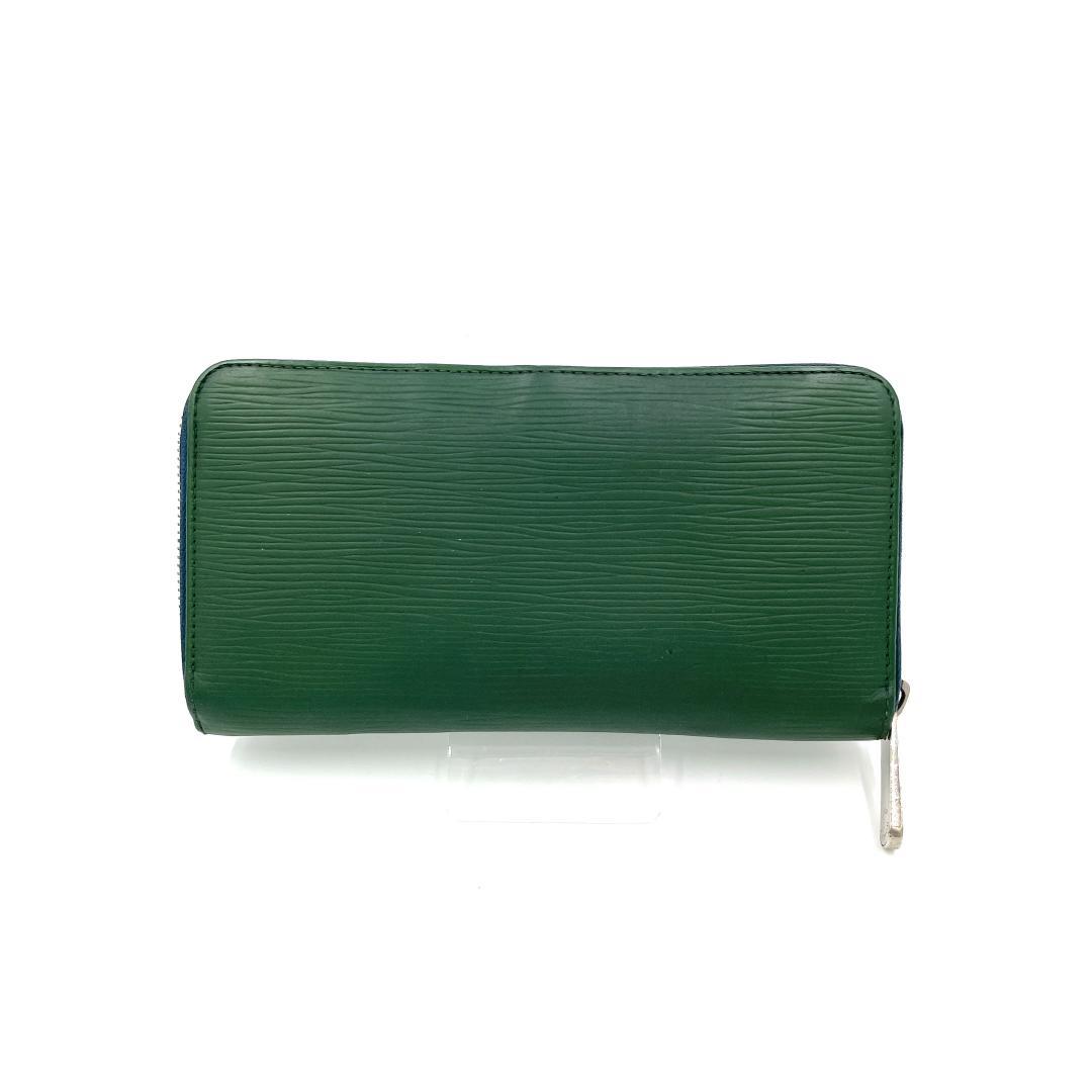 ルイヴィトン エピ ジッピーウォレット グリーン レディース メンズ 長