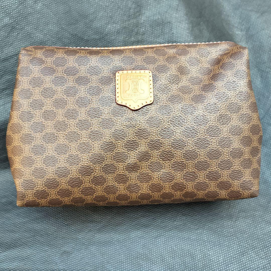 セリーヌ ポーチ クラッチバッグ CELINE マカダム
