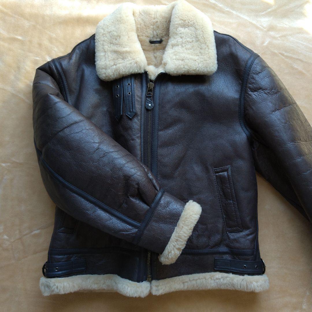 90's B3 XL フライトジャケット ムートンジャケット ツーリング