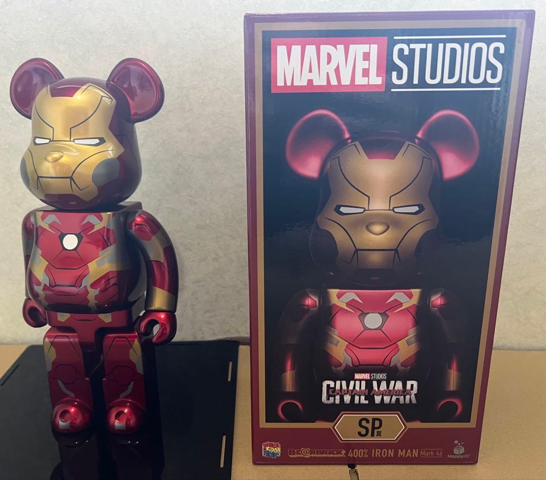 S*n様 BE@RBRICK 400% IRON MAN Mark 46 - メルカリ