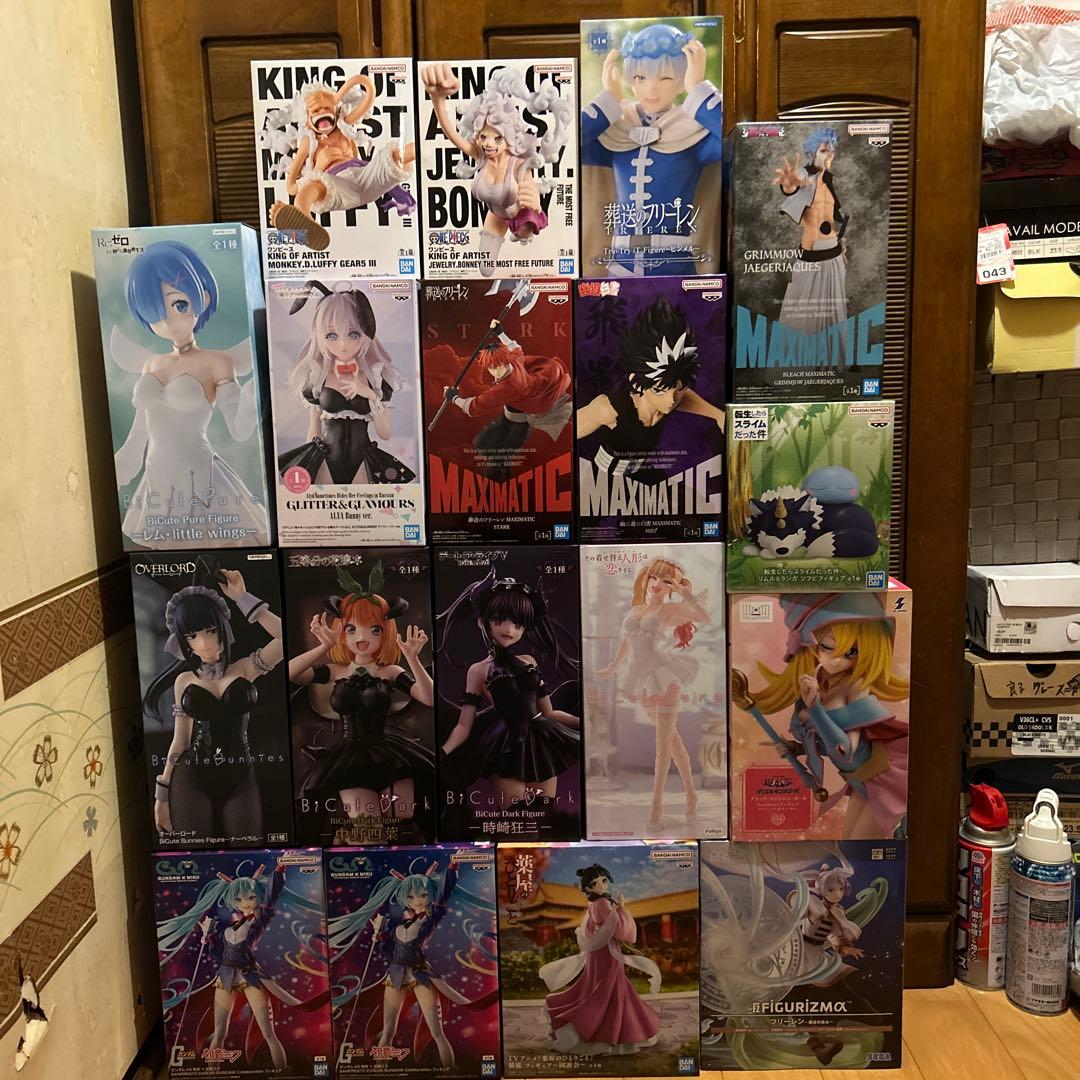 【即購入歓迎！】最新プライズフィギュア有り！プライズフィギュアまとめ売り１８点！ 最新プライズフィギュア アーリャ 黒江雫 脹相 まとめ売り 10時