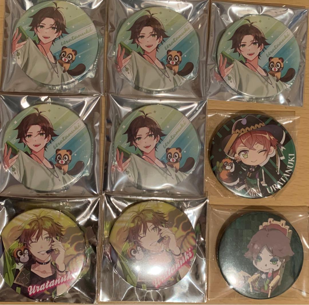 うらたぬき缶バッジセット - メルカリ