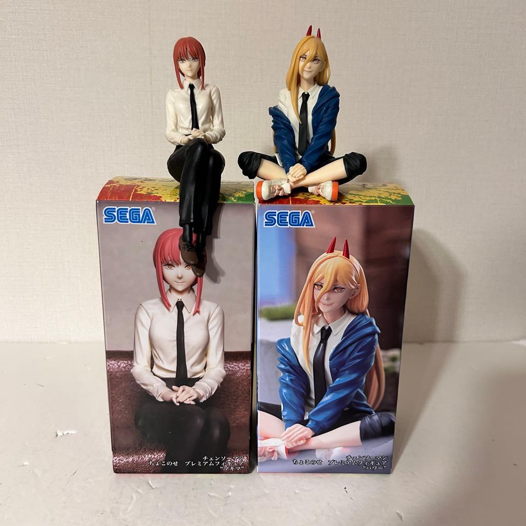 中古品】チェンソーマン ちょこのせ プレミアム フィギュア マキマ