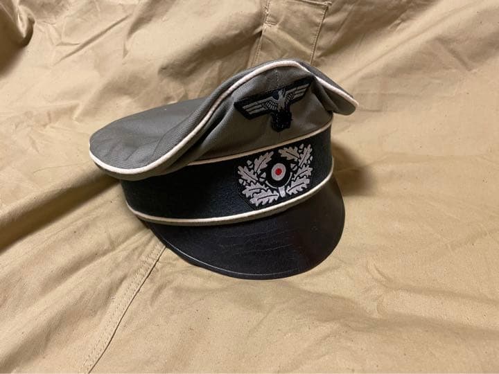 ドイツ軍 クラッシュキャップ 制帽 - メルカリ