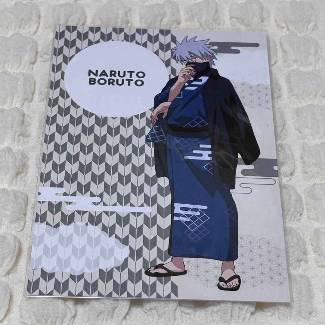 NARUTO 温泉 特典 ポストカード カカシ - メルカリ