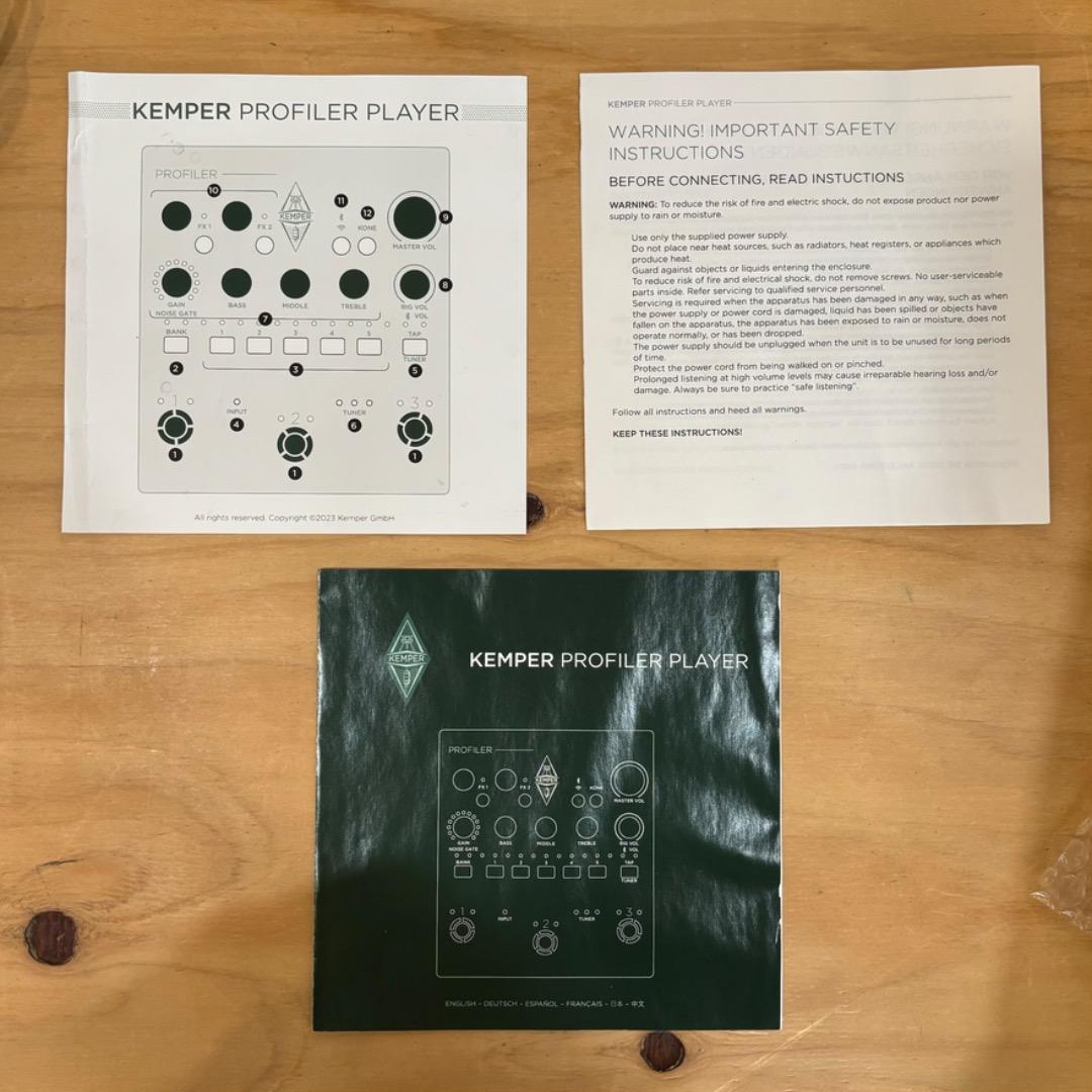 美品】KEMPER PROFILE PLAYER【最終値下げ】 - メルカリ