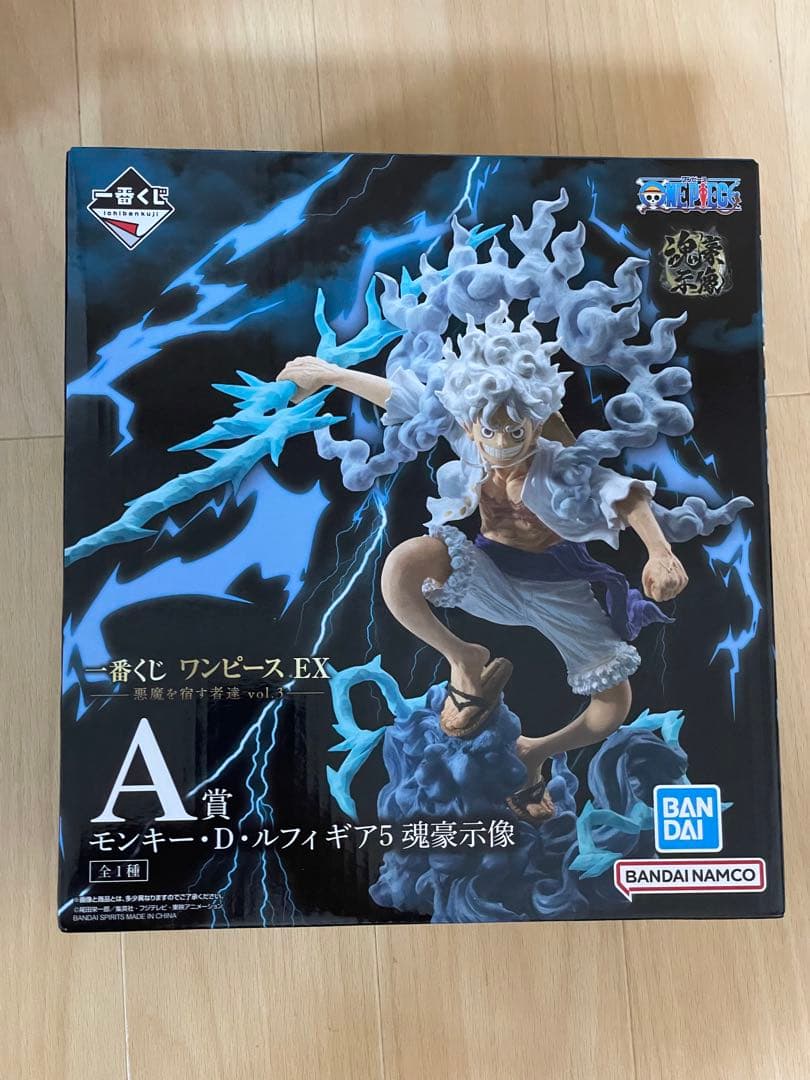 一番くじ ワンピース EX 悪魔を宿す者達 vol.3 A賞 ルフィ ニカギア5 一番くじ ワンピース EX 悪魔を宿す者達 vol 3 A賞 モンキー・D