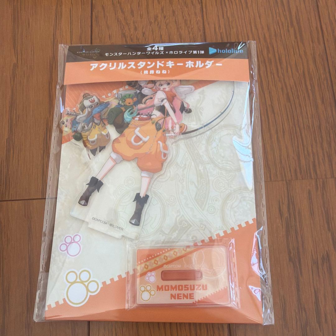 ホロライブ モンスターハンターワイルズ アクリルスタンド 桃鈴ねね