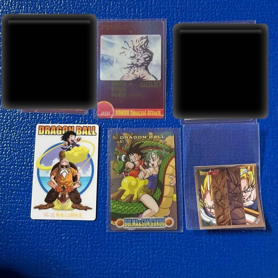 ドラゴンボール カードセット　ウエハース バンダイ ドラゴンボール40周年記念 オリジナルイラストシール
