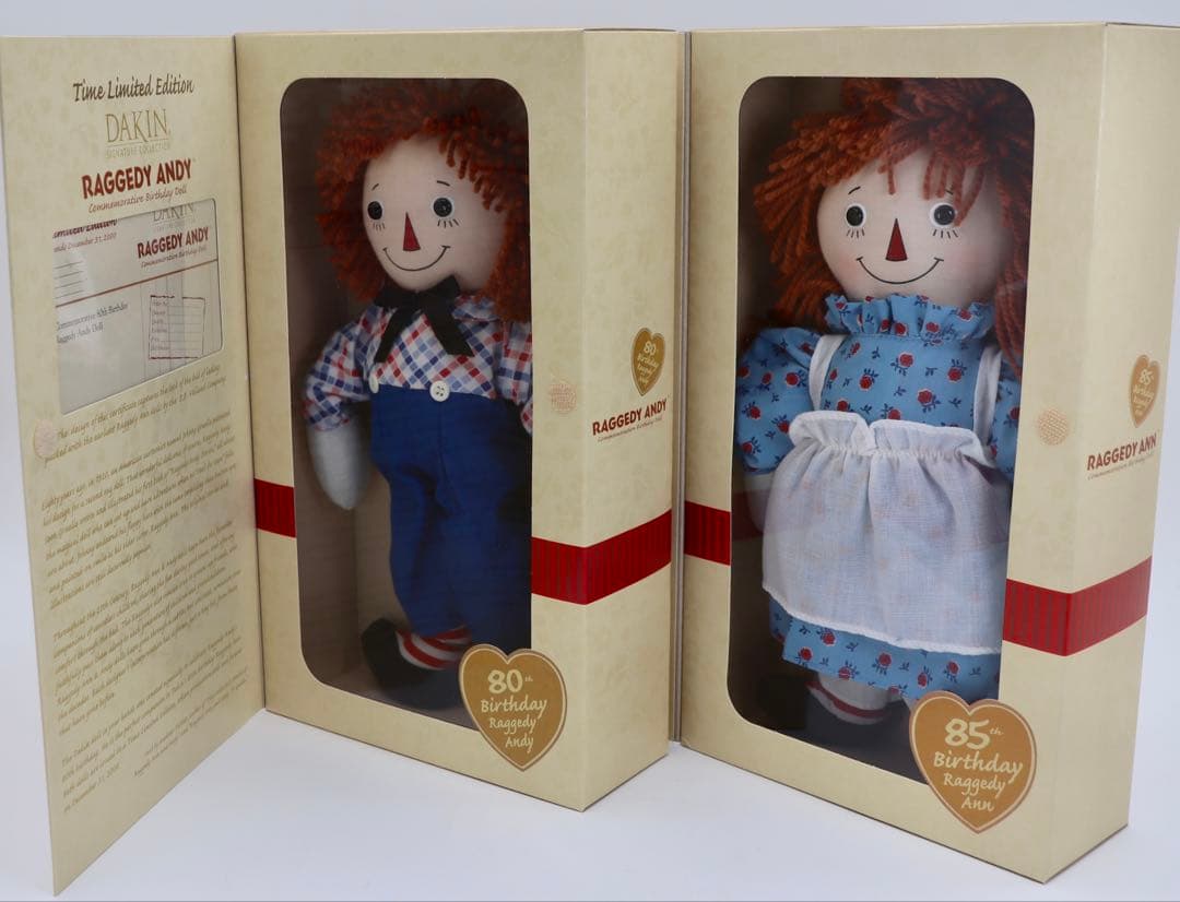 ラガディ・アン＆アンディ 限定版人形セット2000年度製品 DAKIN - メルカリ