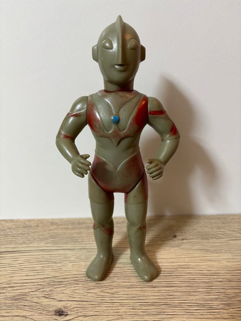 ブルマァク　ウルトラマン　ソフビ　当時物 ブルマァク ウルトラマン ソフビ人形 23．0cm スタンダード 当時