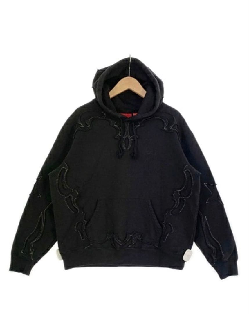 トップス supreme western cut out hooded