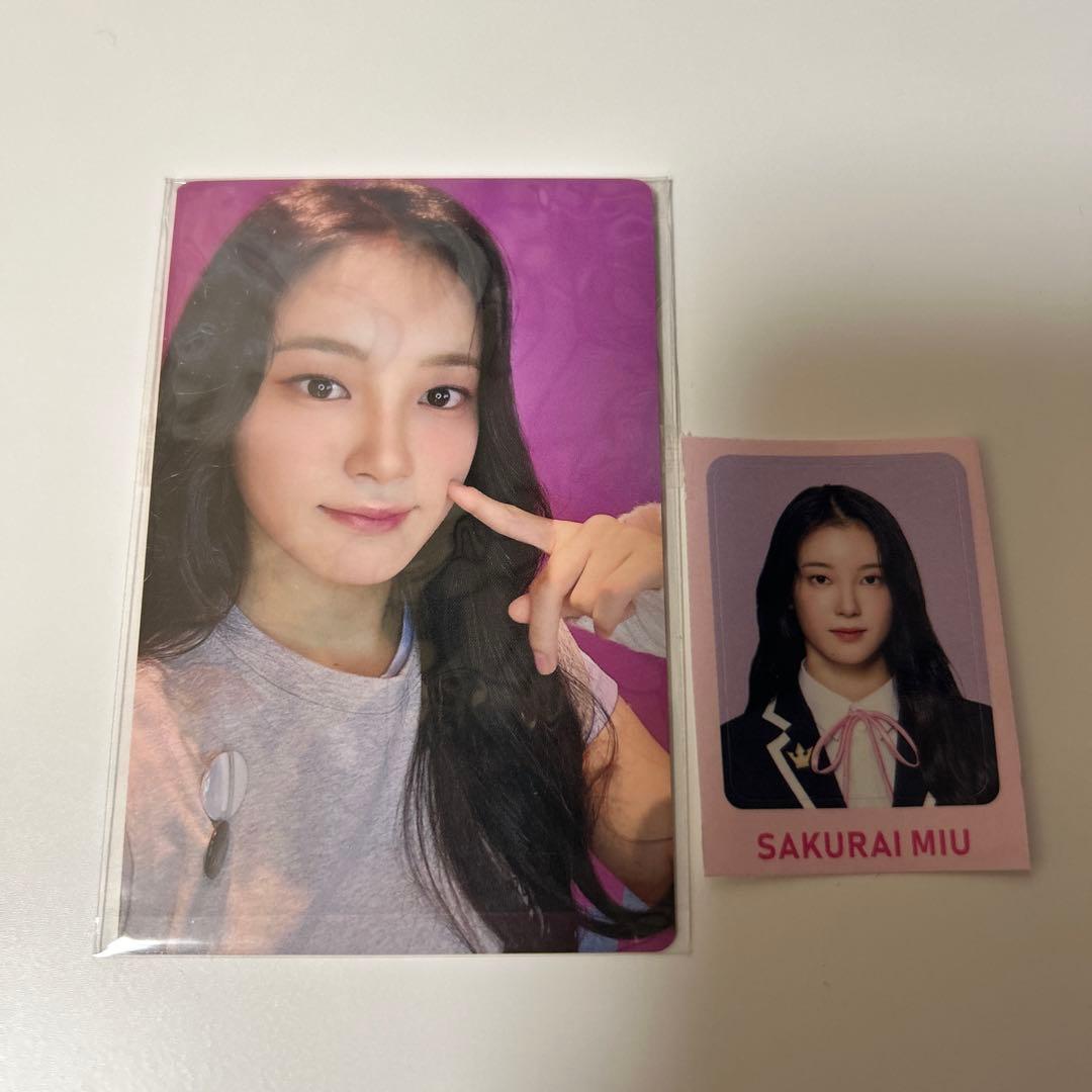 日プ 櫻井美羽 ME:I トレカ - メルカリ