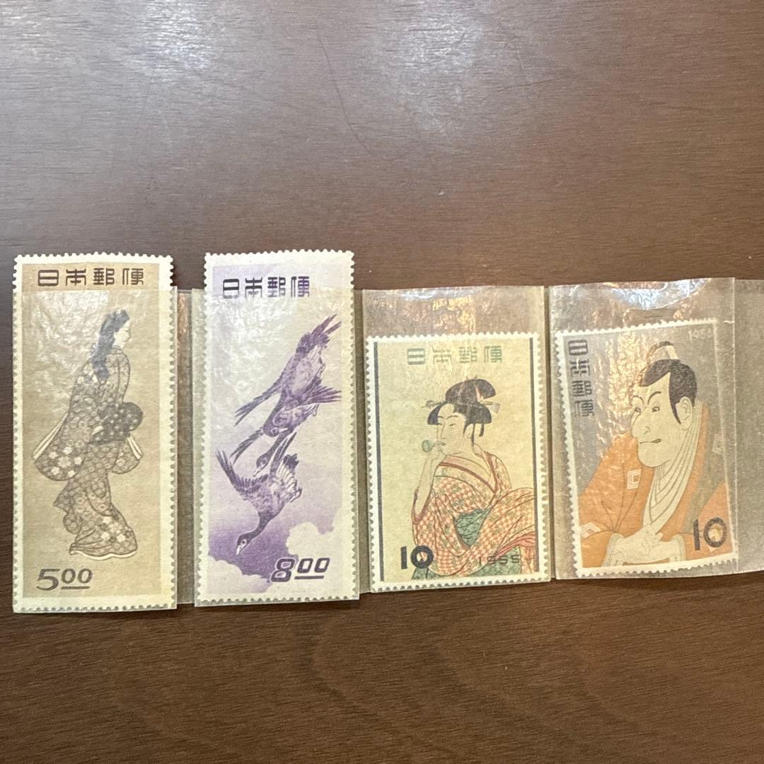 未使用　日本の伝統文化 4枚セット