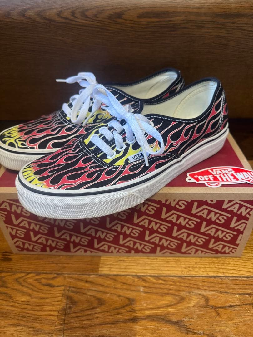 ⭐︎ 極上⭐︎ オーセンティック　ファイヤーパターン　フレイム　 26センチ