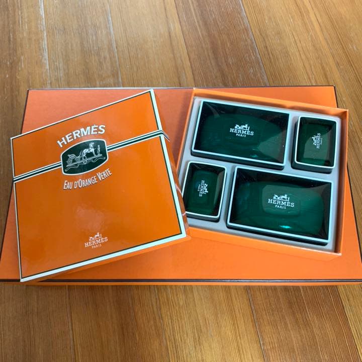 エルメス HERMES ソープ ４個入セット