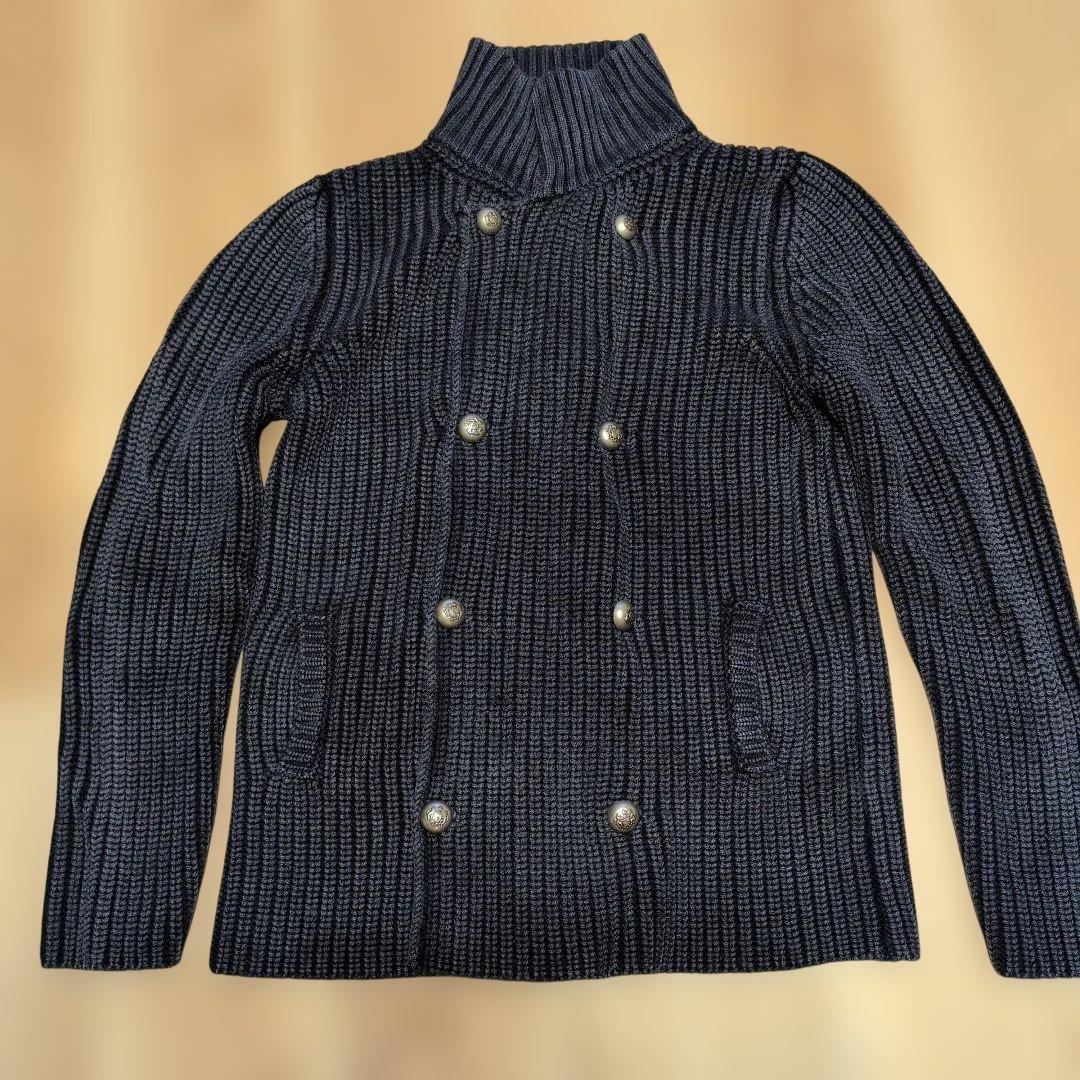 ボリオリ BOGLIOLI ニットジャケット 美品 イタリア製 BOGLIOLI（ボリオリ）EMPTY JACKETエンプティジャケット ウール