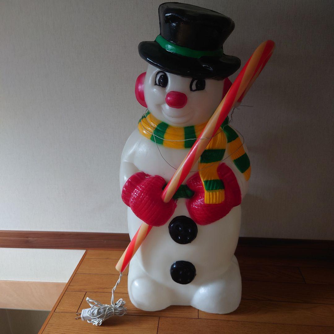 【特大】迫力ある！雪だるまのクリスマスイルミネーション ！