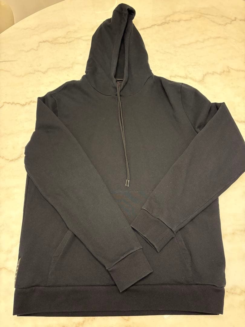 PRADA プラダ フーディー長袖パーカー ブラック XL