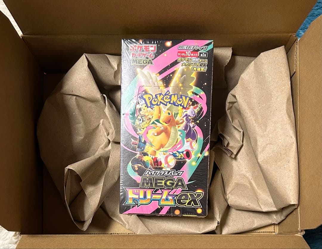 【ポケモンカードゲーム】ハイクラスパック メガドリームEX BOX シュリンク付