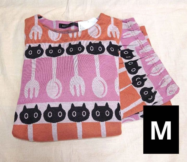 新品タグ付き マタノアツコ パジャマ ルームウェア スプーン