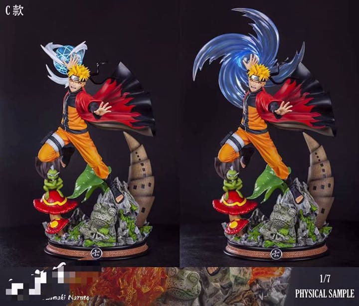 NARUTOナルトうずまきナルト1/7C版ガレージキット ガレキ スタチュー