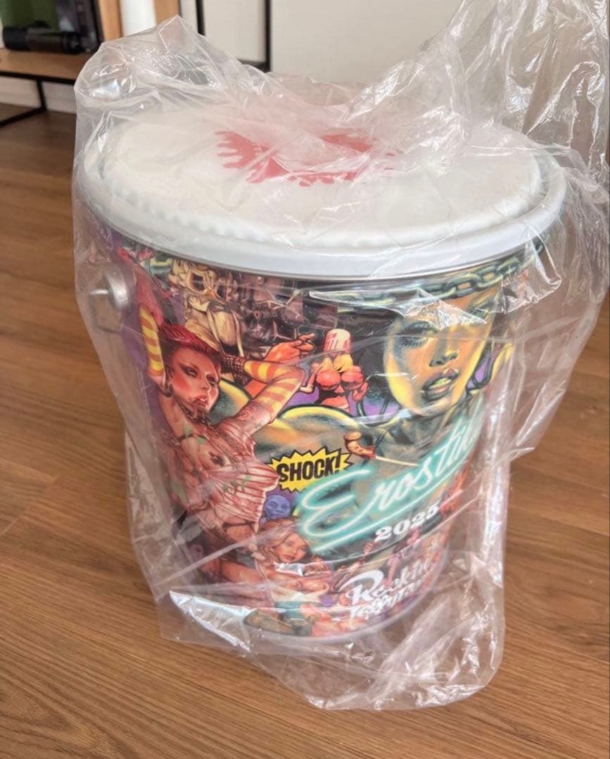 エロスティカ ペイル缶 ロッキンジェリービーン NEIGBORHOOD x EROSTIKA Screen Print Poster & Frame (EROSTIKA