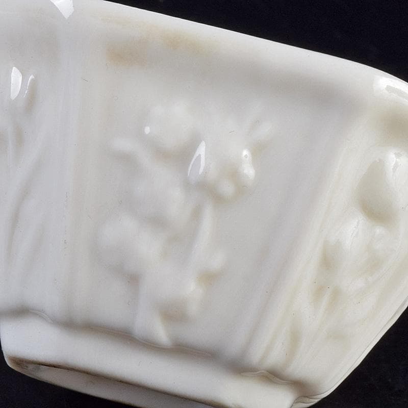 中国 徳化窯白磁 花刻 八角煎茶碗 六客 箱付 M 9027E - メルカリ
