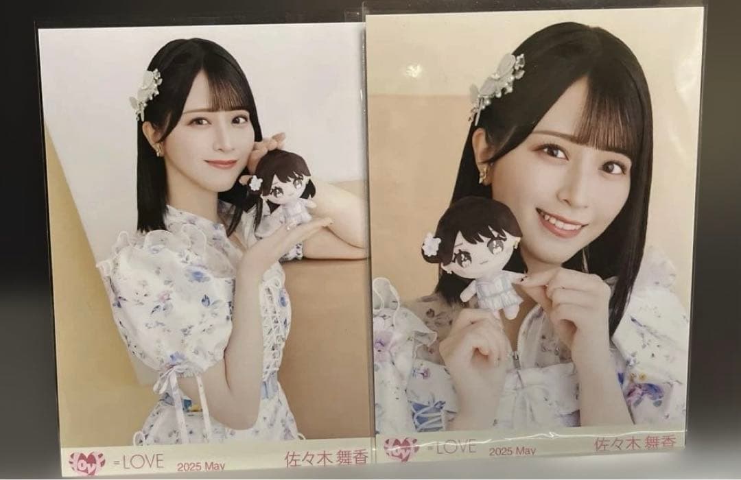 LOVE イコラブ 佐々木舞香 生写真 モーリーファンタジー ヨリ チュウ