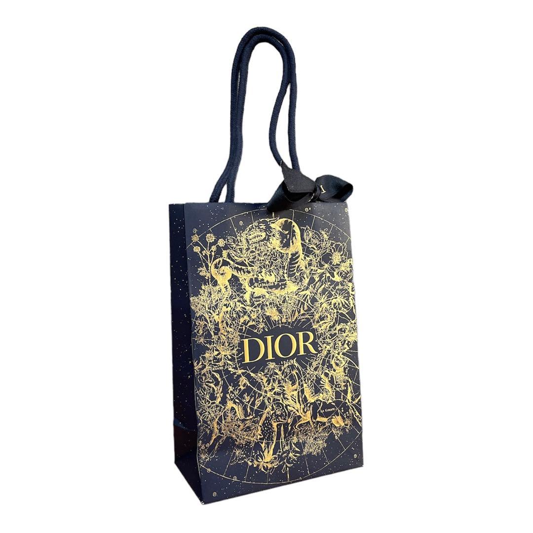 Dior ディオール ホリデー クリスマス限定 ショッパー 紙袋 リボン付