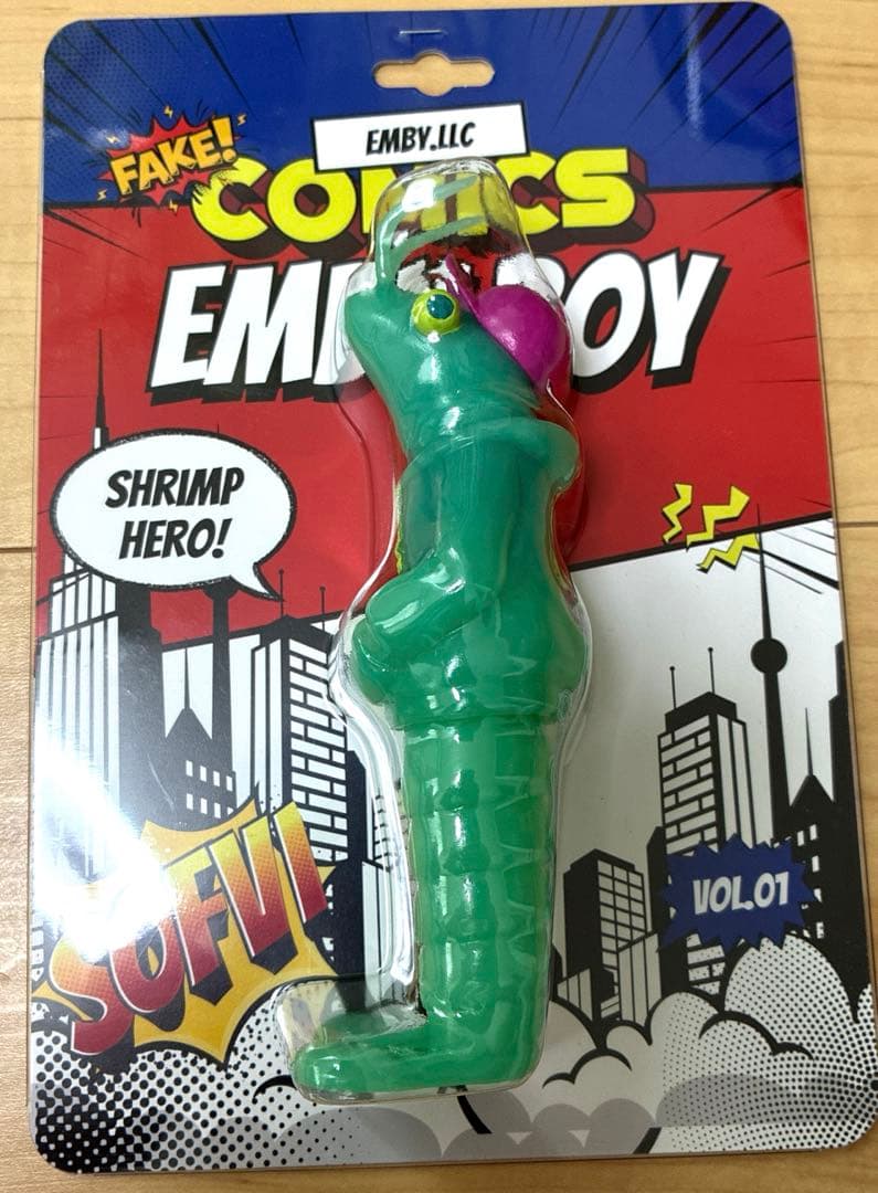 未開封 エンビーくん ずんだ蓄光カラー みちソフ限定 ブリスター入り