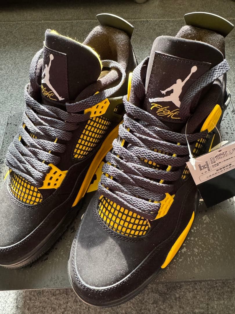 靴 Air Jordan 4 Retro Thunder