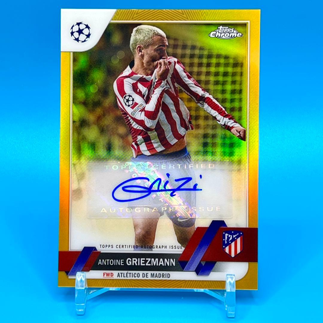 22-23 Topps GRIEZMANN グリーズマン 直筆サイン 世界50枚 大谷直筆サイントレカをゲットで絶句！ あのグリーズマンはコレクター