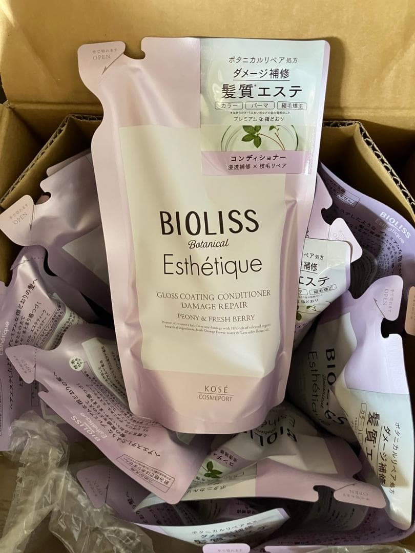 36個セットサロンスタイルビオリスリファイニングＣＤダメージリペア詰替 Amazon.co.jp: KOSE ビオリス ボタニカル エステティーク リファ