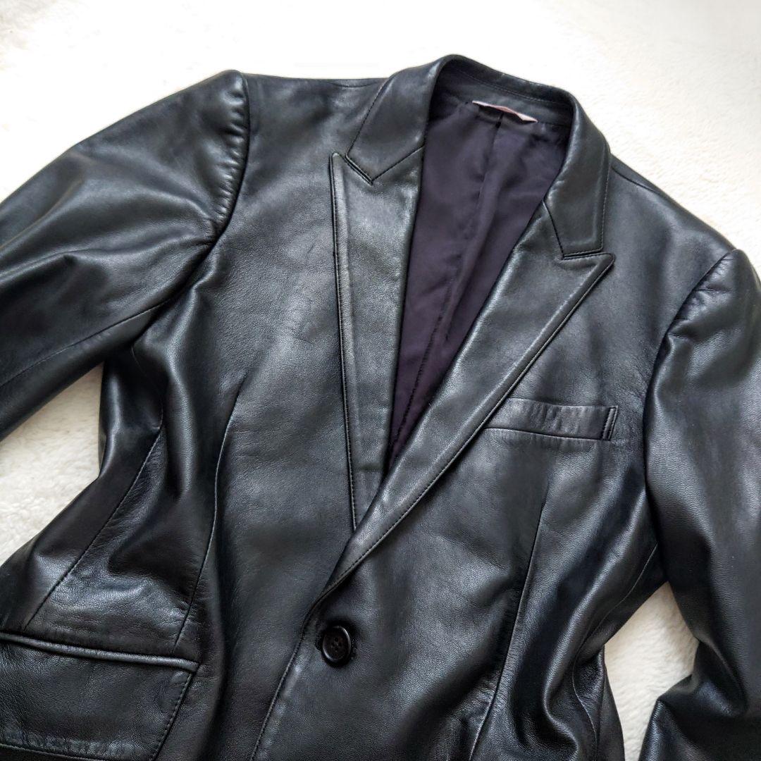 ポールスミス ラムレザー レザージャケット 木村拓哉 HERO L 黒 - メルカリ