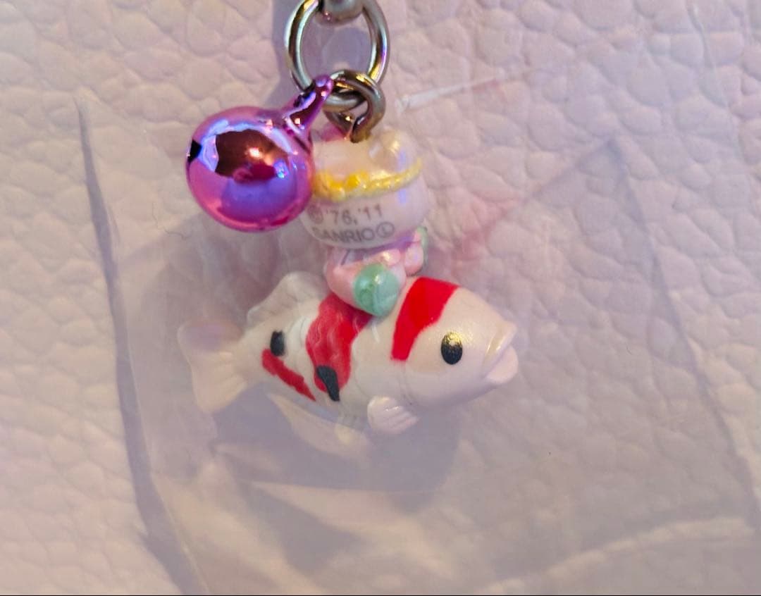 サンリオハローキティご当地根付けストラップ 新潟限定 錦鯉バージョン