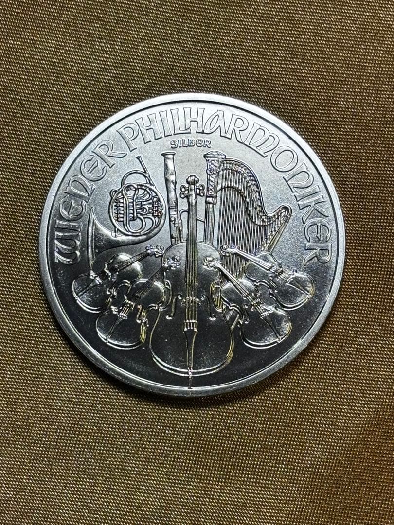 ウィーン銀貨 2023年発行 silver 銀 1オンス銀貨 ウィーン銀貨 2023年発行 silver 銀 オンス 純銀 コイン 銀貨 ウィーン