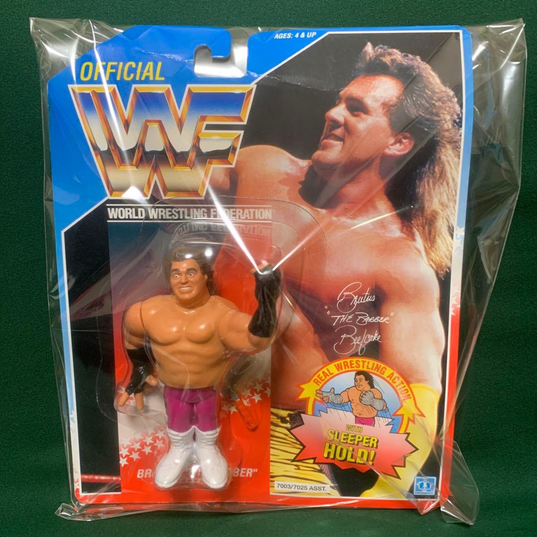 WWF ハズブロ フィギュア プロレス ブルータス・ビーフケーキ